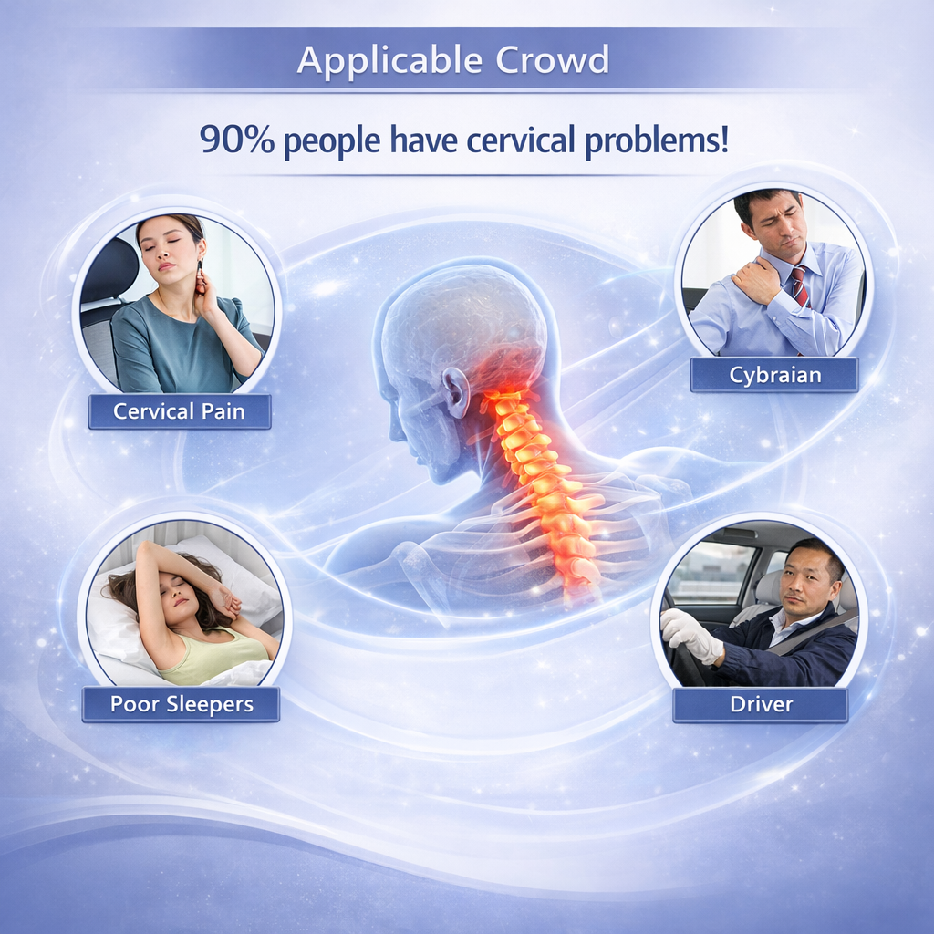 Self-Heating Neck Brace for Pain Relief & Post-Tech Comfort