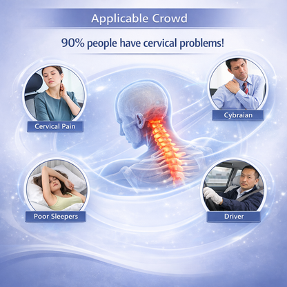 Self-Heating Neck Brace for Pain Relief & Post-Tech Comfort